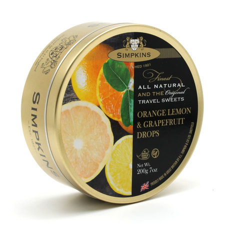 Simpkins Orange, Lemon & Grapefruit Drops