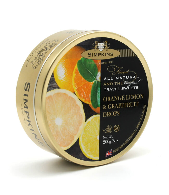 Simpkins Orange, Lemon & Grapefruit Drops