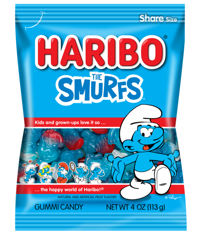 Haribo Smurfs