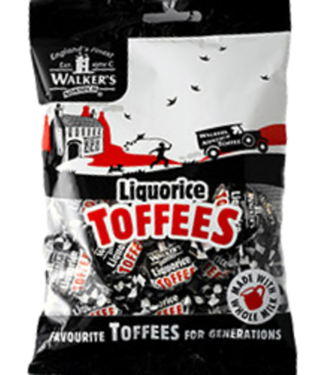 Walkers Licorice Toffees Bag 150g