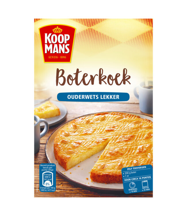 Koopmans Butter Cake Mix 400g