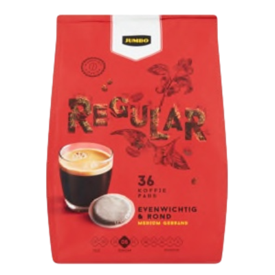 Jumbo Regular Roast Coffee Pods 36 Count