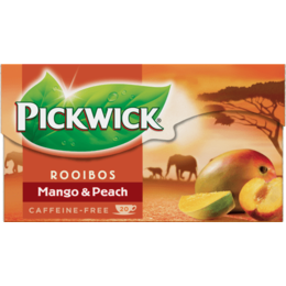 Pickwick Rooibos Mango & Peach Tea 20x2g