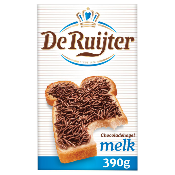 De Ruijter Milk Chocolate Sprinkles Coombs Wooden Shoe