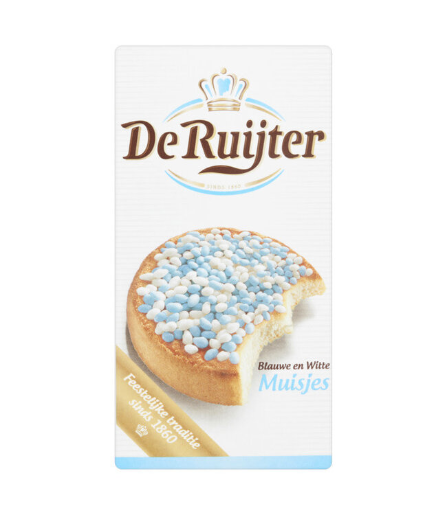 De Ruijter It's A Boy! Blue and White Hail