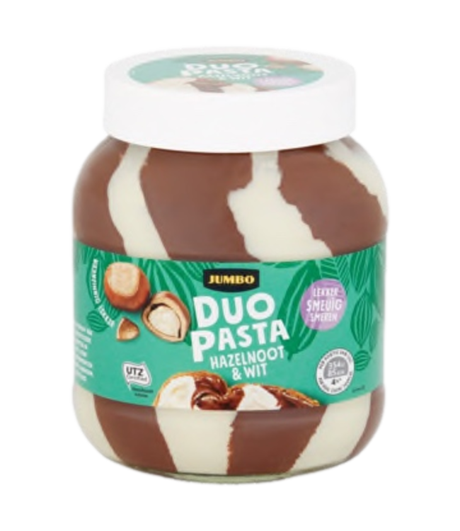 Jumbo Hazelnut Duo Spread 400g