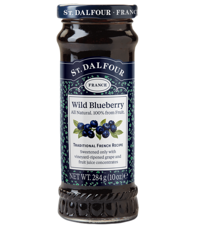 St.Dalfour Wild Blueberry Jam 225ml