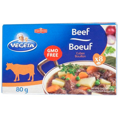 Vegeta Beef Bouillon Cubes 80g