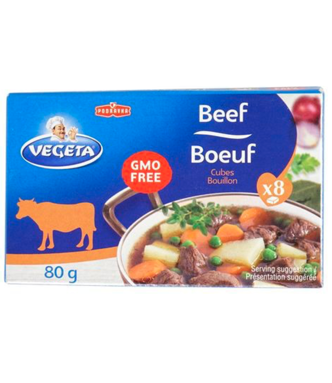 Vegeta Beef Bouillon Cubes 80g