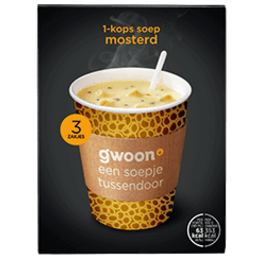 Gwoon 1-Cup Soup - Leek 45g – Ramakers Dutch Imports