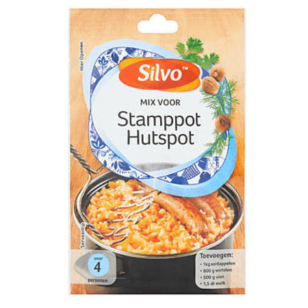 Silvo Spice Mix - Stamppot Hutspot 25g - The Dutch Shop