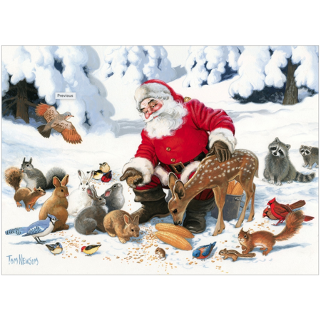 Santa Claus and Friends Family Puzzle 350pc