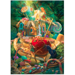 Candy Cottage Family Puzzle 350pc