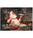 Santa Painting Cars Puzzle 1000pc