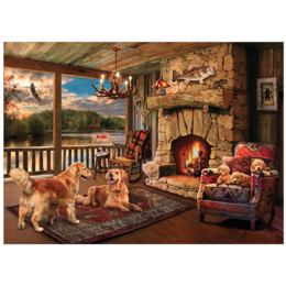 Lakeside Cabin Puzzle 1000pc