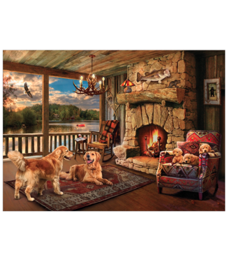 Lakeside Cabin Puzzle 1000pc