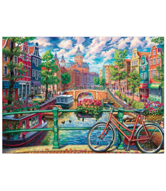 Amsterdam Canal Puzzle 1000pc