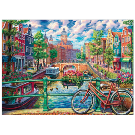 Amsterdam Canal Puzzle 1000pc