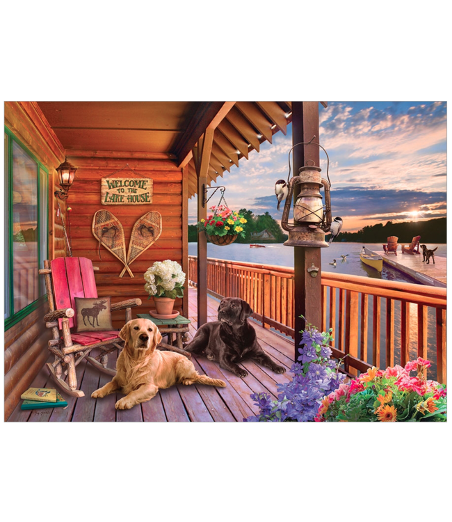 Welcome to the Lake House Puzzle 1000pc