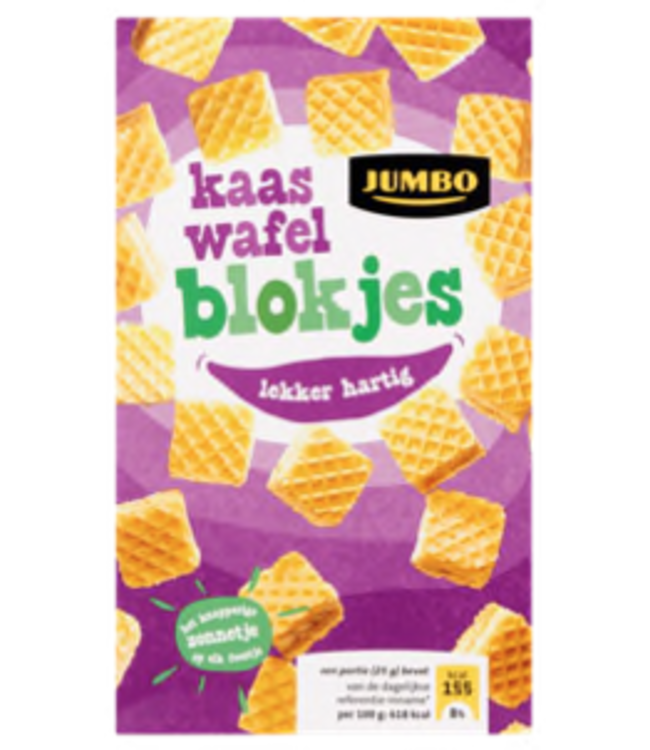Jumbo Cheese Wafer Blocks 100g
