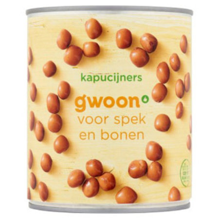 Gwoon Kapucijners 850ml Tin