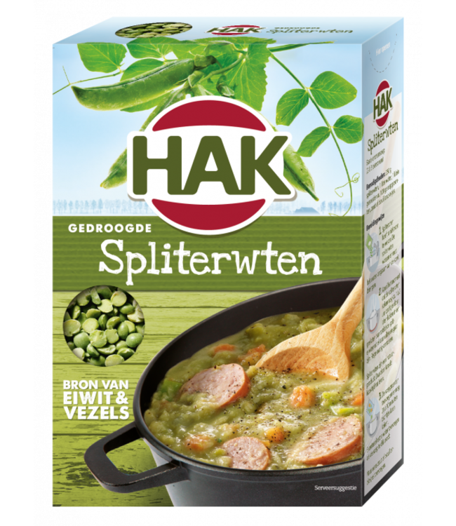 Hak Dried Split Peas 500g