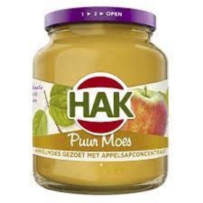 HAK Unsweetened Apple Sauce 370ml