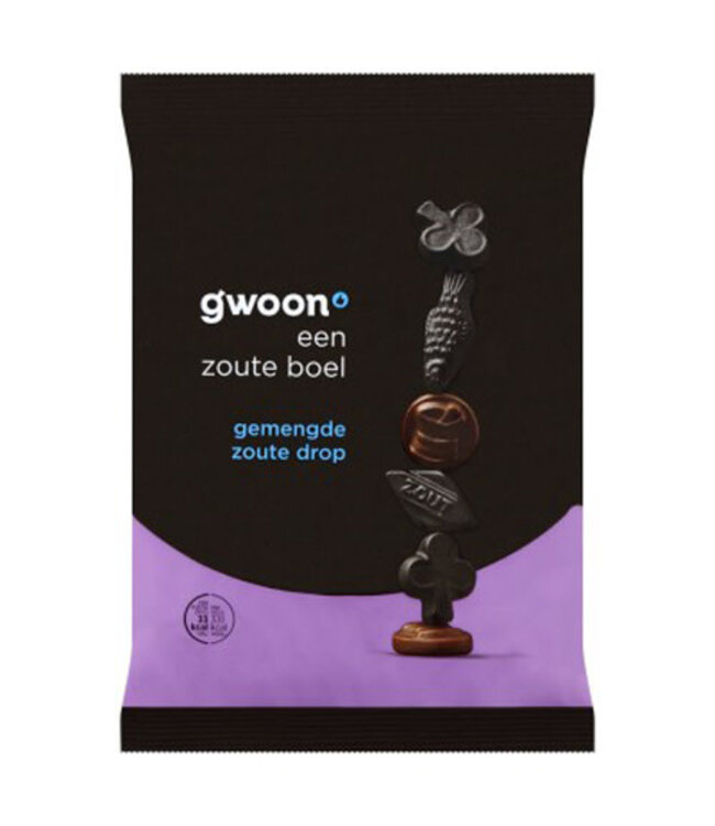 Gwoon Assorted Salty Licorice 400g