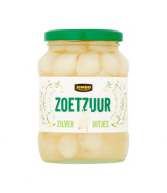 Jumbo Silver Onions Sweet & Sour 370ml