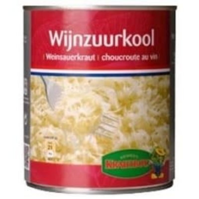 Krautboy Wine Sauerkraut Tin 850ml