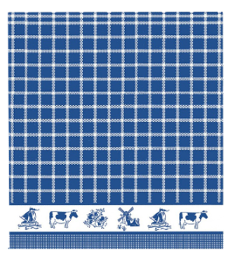 Hand Towel Dutchie Blue DDDDD