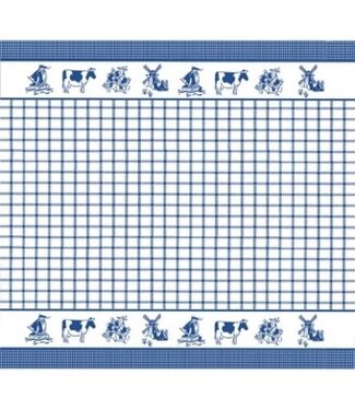 TEA Towel  Dutchie Blue DDDDD
