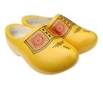 Wooden Shoes - Yellow