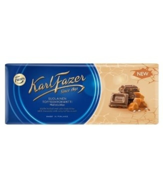 Fazer Salty Toffee Crunch 180g