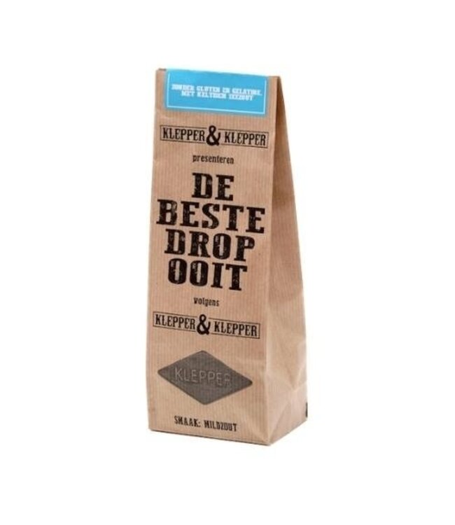 Klepper Salty Licorice 200g