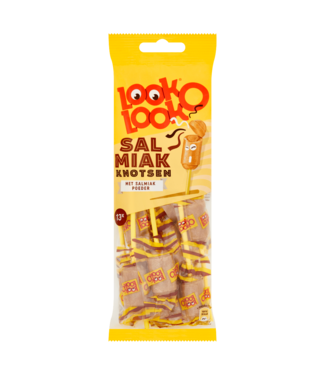 Look O Look Salmiak Knotsen 136g