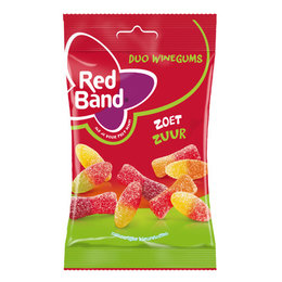 Red Band Sweet and Sour Winegums 166g