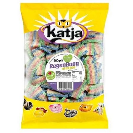 Katja Sour Rainbow Mats 500g