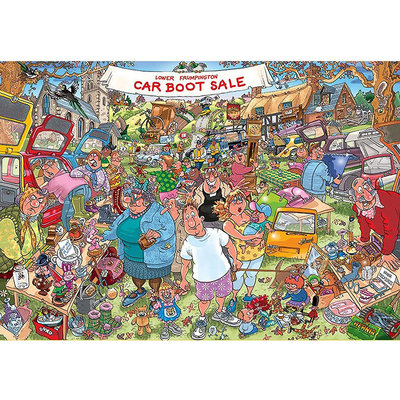 Car Boot Capers Puzzle 1000pc