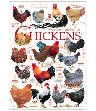 Chicken Quotes Puzzle 1000pc