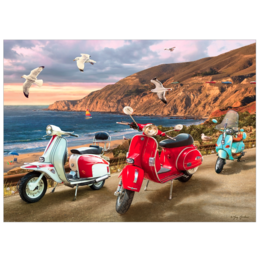 Scooters Puzzle 1000pc