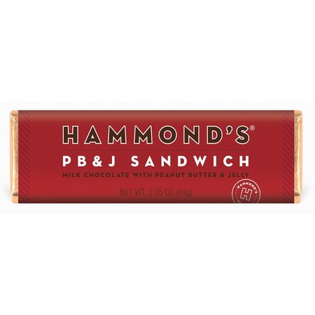 Hammond's PB&J Sandwich Milk Chocolate Bar