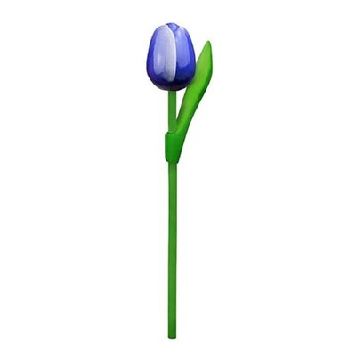 Mini Wooden Dutch Tulip Blue & White