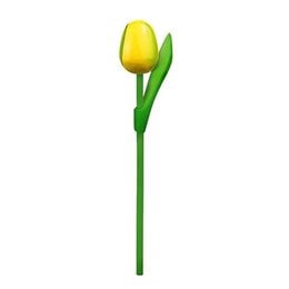 Mini Wooden Dutch Tulip Yellow & Green