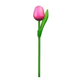 Large Wooden Dutch Tulip Pink & Red