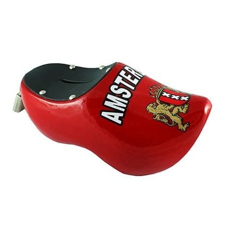 Amsterdam Wooden Shoe Money Bank