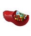Red Wooden Shoe Money Bank