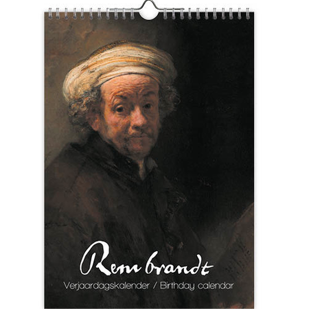 Rembrandt Perpetual Birthday Calendar