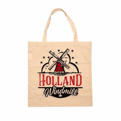Holland Windmill Shopping Bag (Cotton)