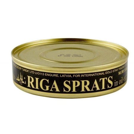 Riga Gold Sprats in oil 160g